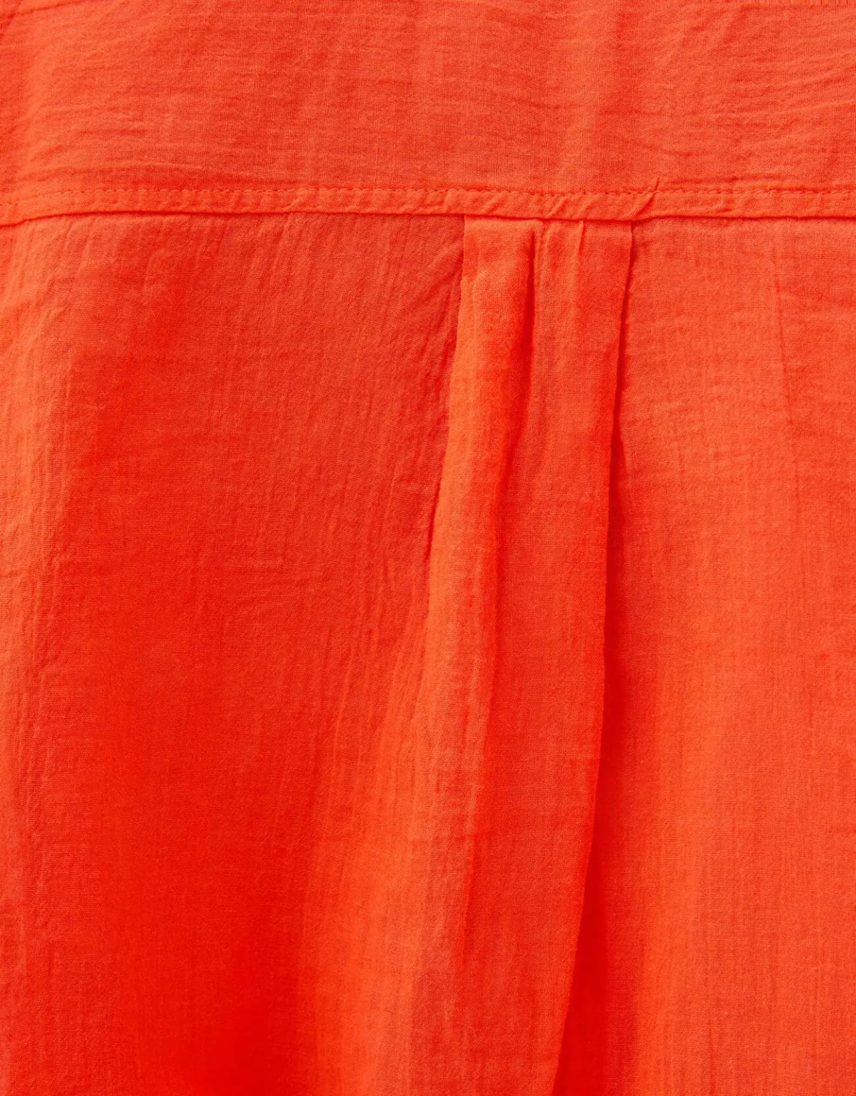 Oversize-Langarmhemd im rustikalen Look