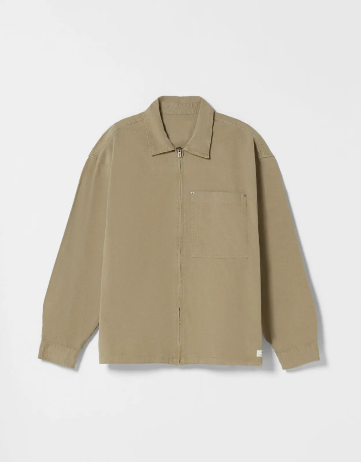 Baumwolljacke mit Reißverschluss